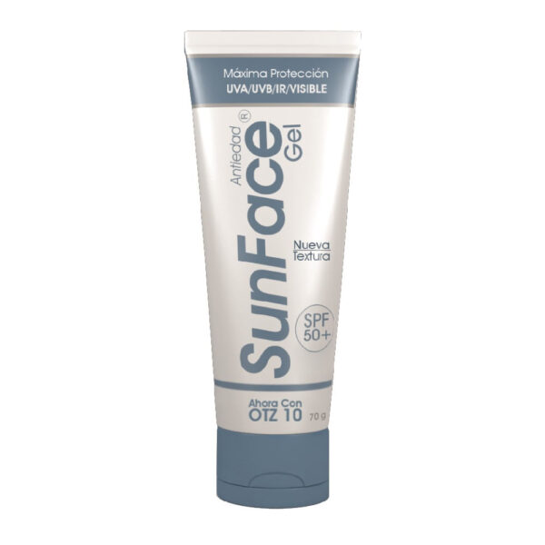 sunface gel spf 50 tubo colapsible 70 gr