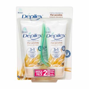 crema depilex 3 en 1 piel sensible 100 gr 2 x 1