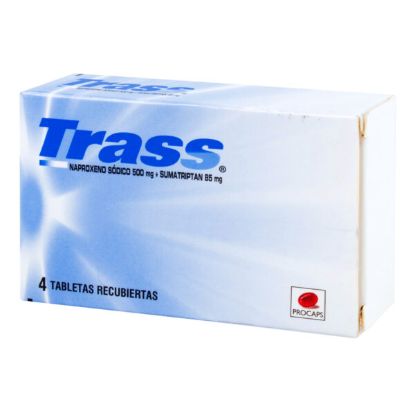 Trass 500/85 Mg 4 Tabletas