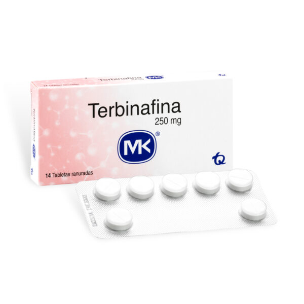Terbinafina 250 Mg 14 Tabletas Mk