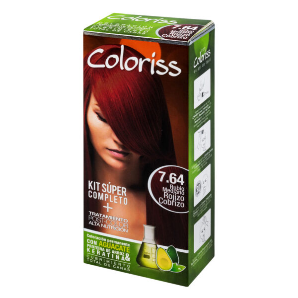 Coloris Kit 764 Rubio Mediano Roj.Cob.