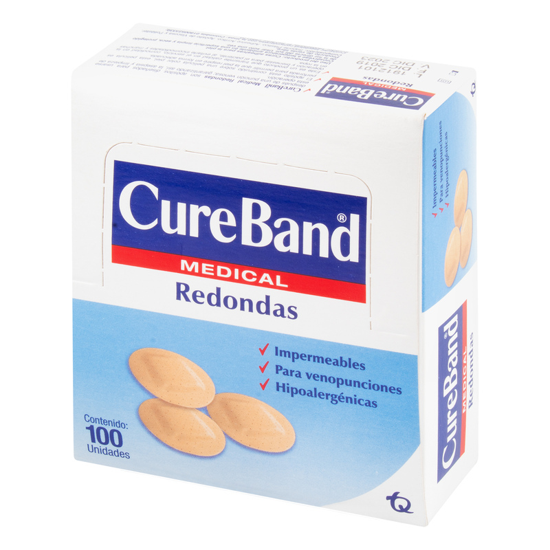 Curas Cureband Prem.Red.Spot Plex 100 Unidades