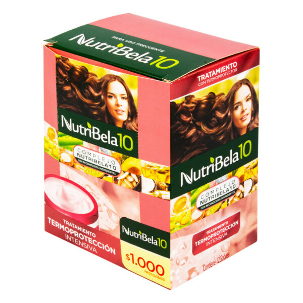 Tratamiento Nutribela Termoproteccion Intensiva 27 ml 12 unidades