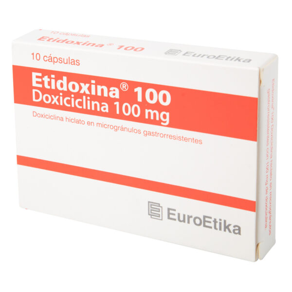 Etidoxina 100 Mg 10 Capsulas