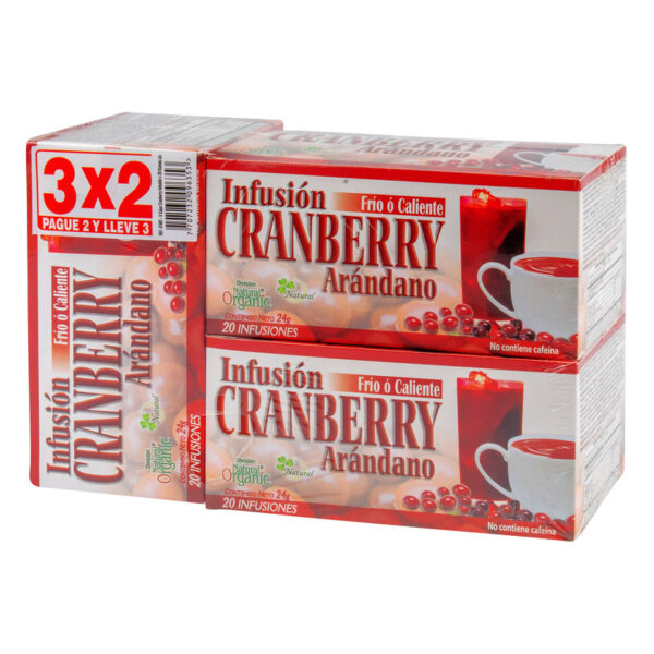 Te Verde Cranberry 20 Tisanas Nf Pague 2 Lleve 3