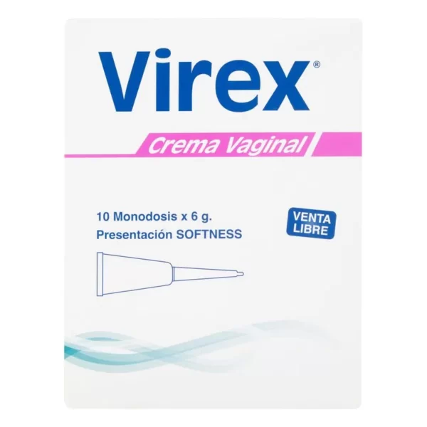 Virex Crema Vaginal 6 Gr 10 Tubos