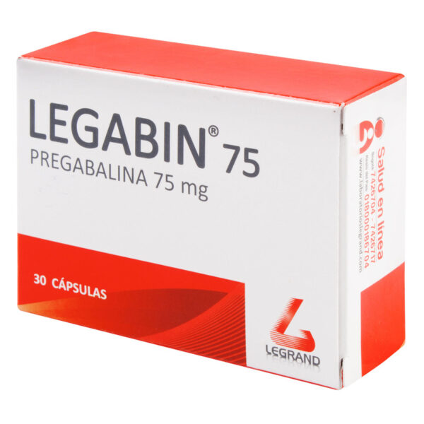 Legabin 75 Mg 30 Capsulas