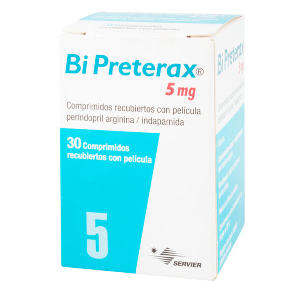 Bi Preterax 5 Mg 30 Comprimidos