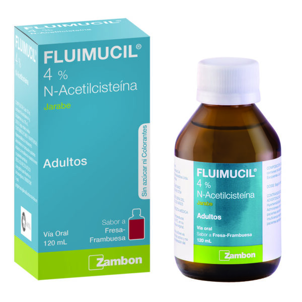 Fluimucil Jarabe 4% 120 Ml