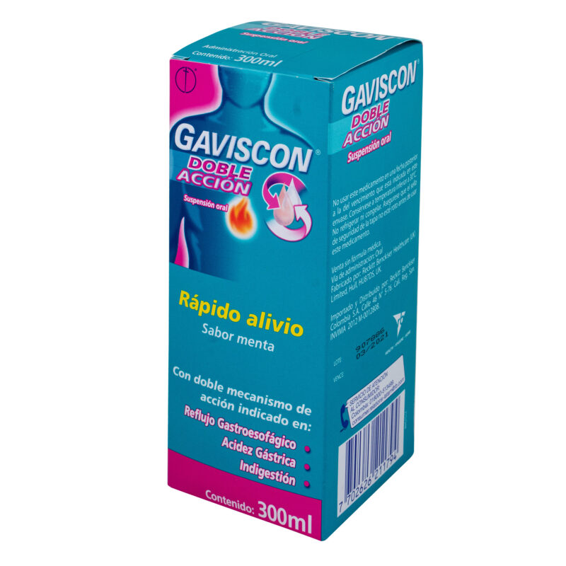 Gaviscon Doble Accion Suspension 300 Ml