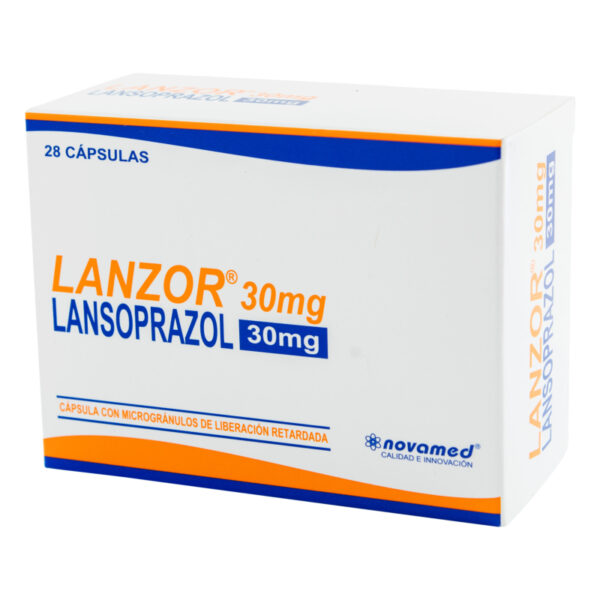 Lanzor 30 Mg 28 Capsulas
