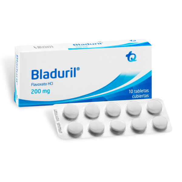 Bladuril 200 Mg 10 Tabletas