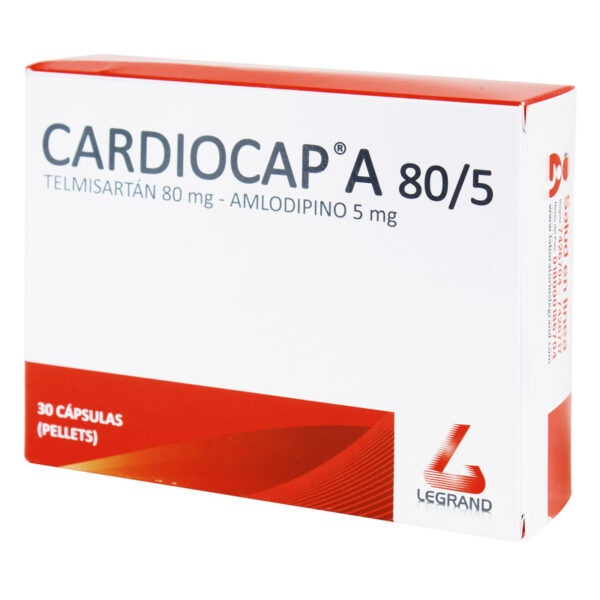 Cardiocap A 80/5 Mg 30 Tabletas