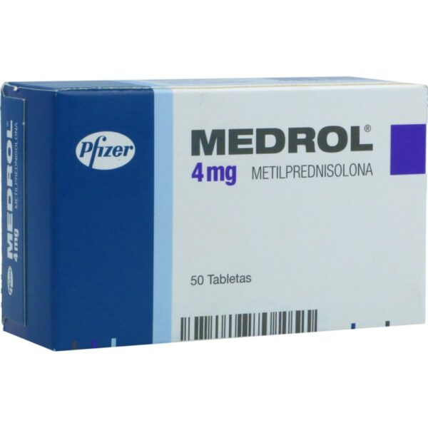 Medrol 4 Mg 50 Tabletas
