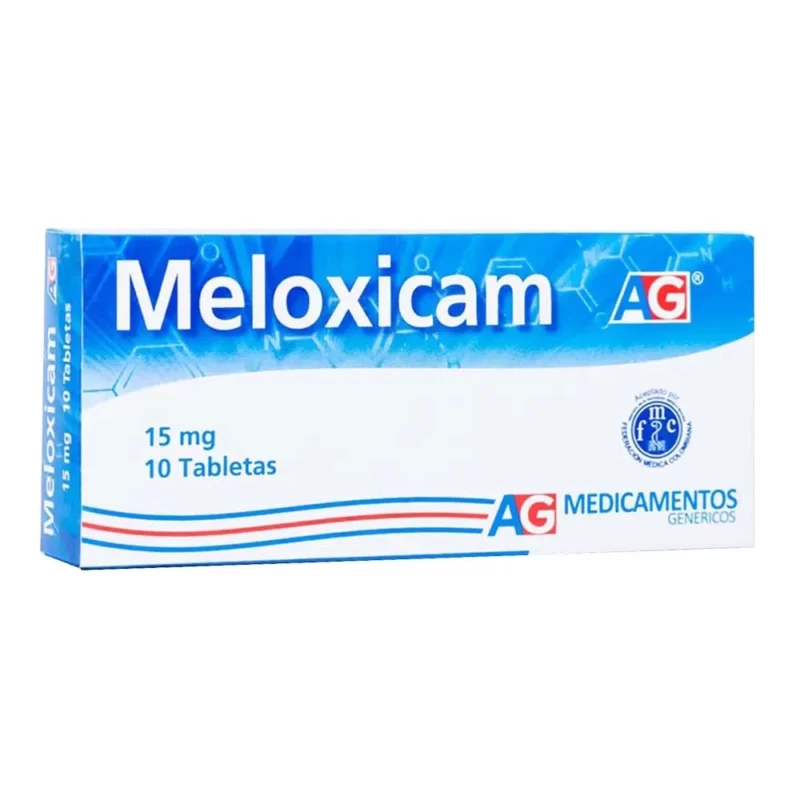 Meloxicam 15 Mg 10 Tabletas Ag