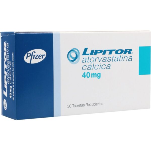 Lipitor 40 Mg 30 Tabletas