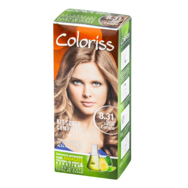 Coloris Kit 831 Rubio Dorado Cenizo
