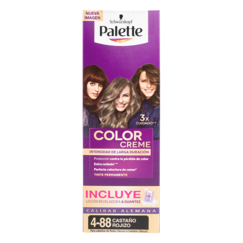 Palette Col.Cre Tub.4-88 Cas.Roj.Gts Oxi