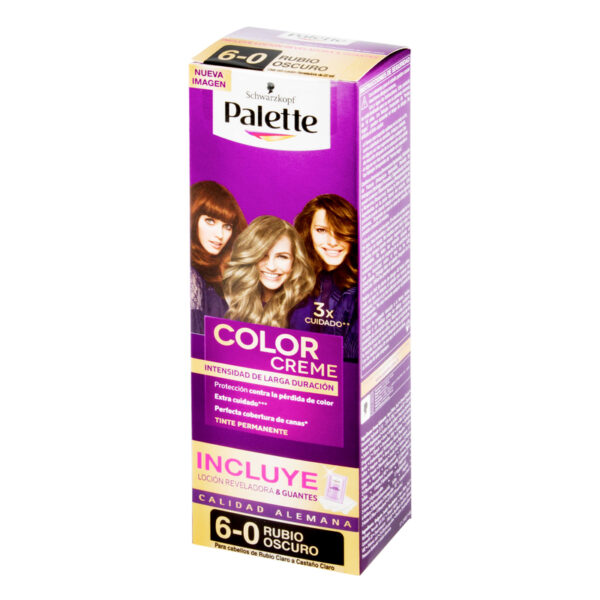 Palette Color Crema Tubo 6-0 Rubio Oscuro Gratis Oxigenta