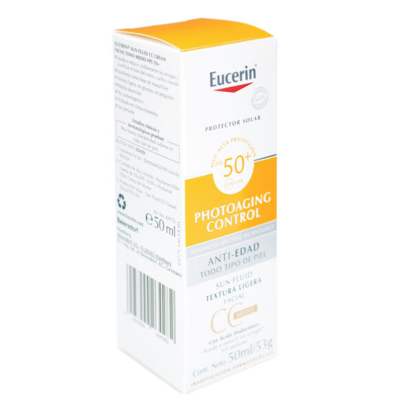 Eucerin Solar Sun Creme Filtro Protector Solar 50 50 Gr