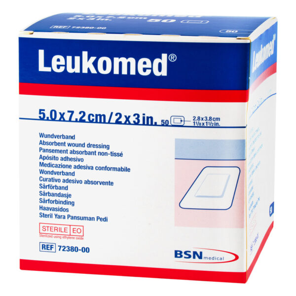 Apositos Leukomed 5 X 7.2 X 50 Unidades
