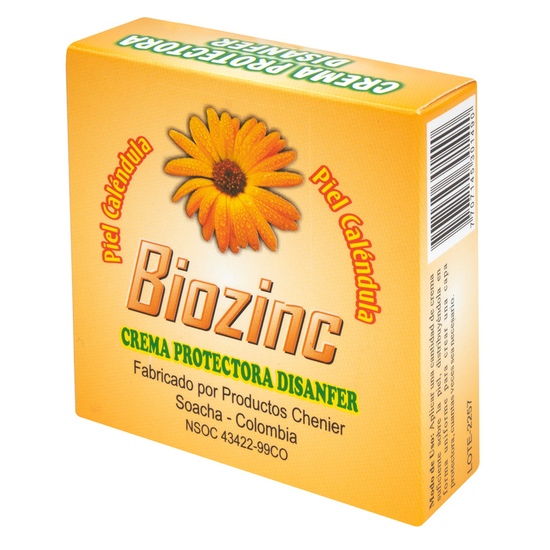 Crema Biozinc Proteccion Con Calendula 20 Gr