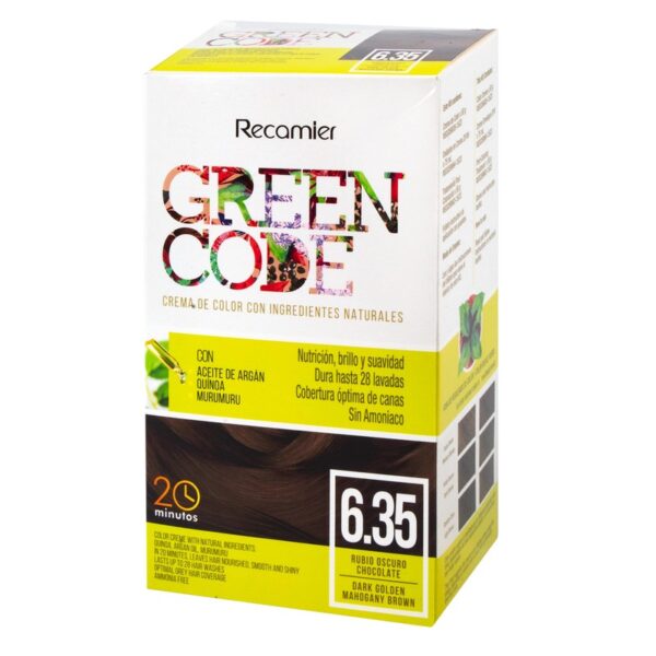Green Code Kit 6.35 Rubio Oscuro Chocolate