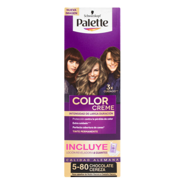 Palette Color Crema Tubo 5-80 Chocolate Cenizo Gratis.Ox