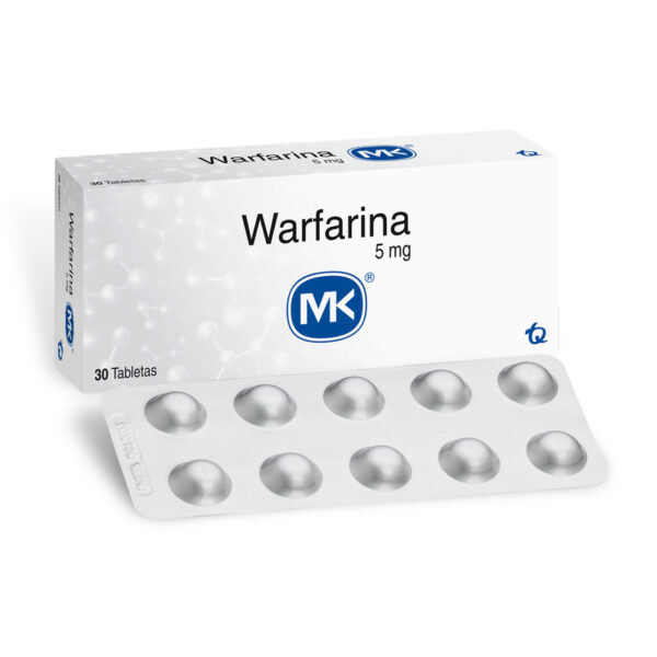 Warfarina 5 Mg 30 Tabletas Mk