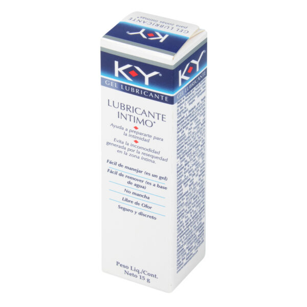 Lubricante Intimo K-Y Gel 15 Gr