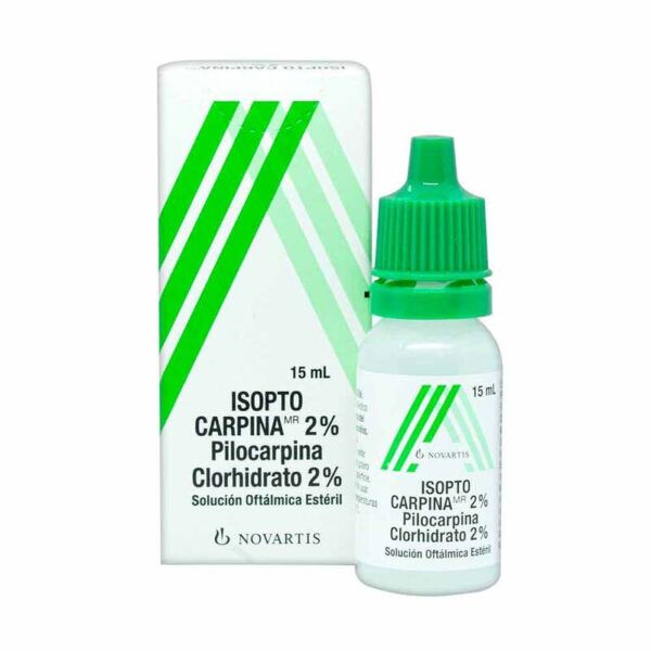 Isopto Carpina 2% Solucion Oftalmica 15 Ml