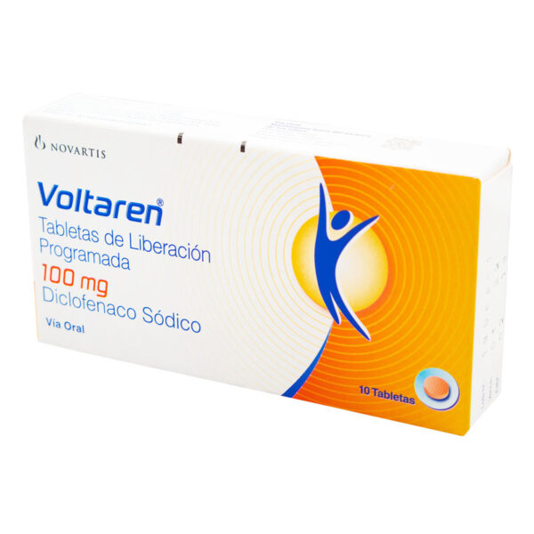 Voltaren Retard 100 Mg 10 Tabletas