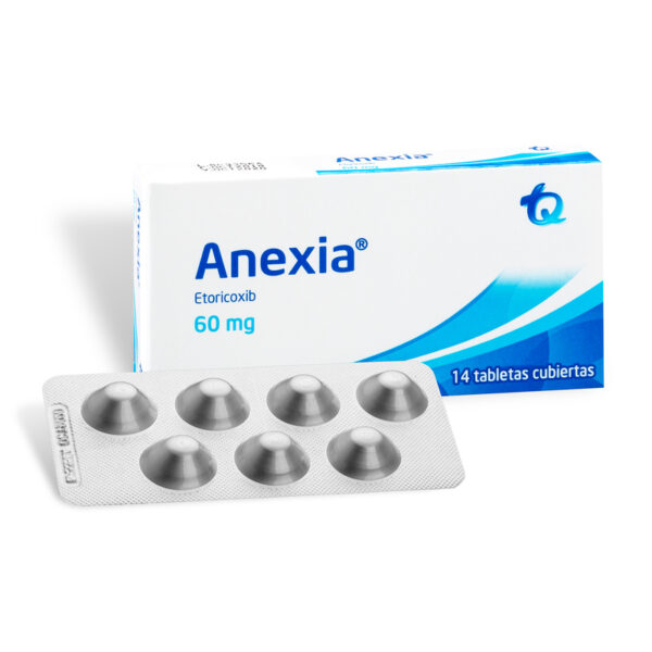 Anexia 60 Miligramos 14 Tabletas