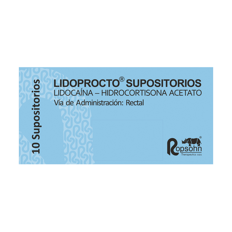 Lidoprocto 10 Supositorios