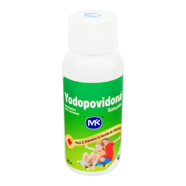 Yodopovidona Solucion 60 Ml Mk
