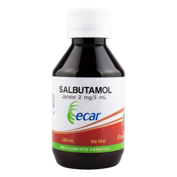 Salbutamol Jarabe 120 Ml Ecar