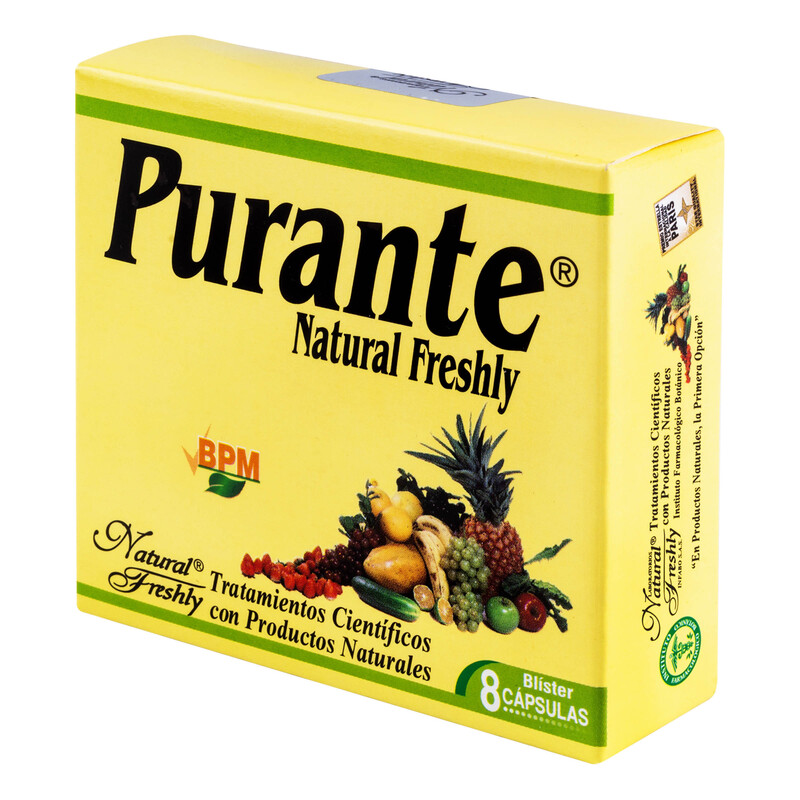 Purante Natural 8 Capsulas Freshly