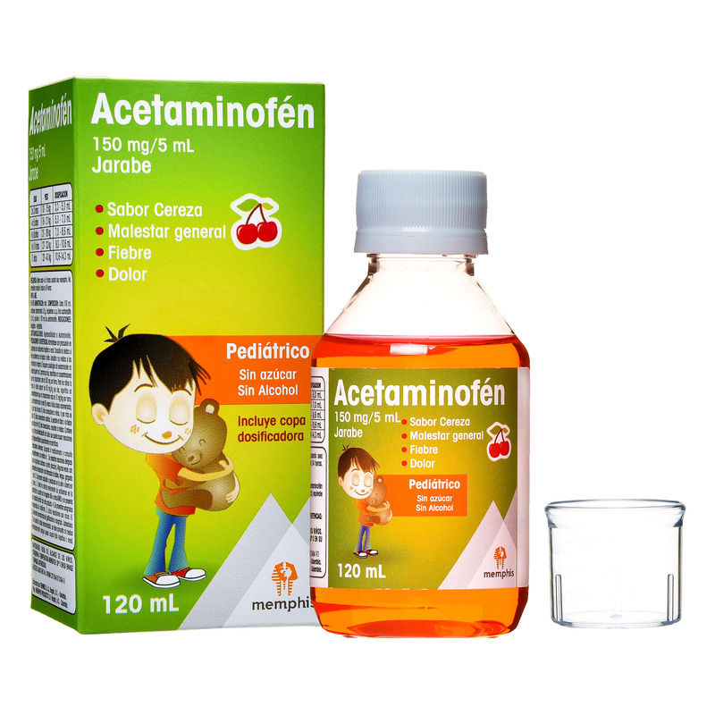 Acetaminofen 150 Mg Jarabe 120 Ml Mp