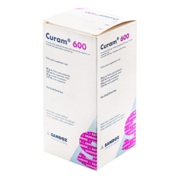 Curam 600 Mg Suspension 125 Ml
