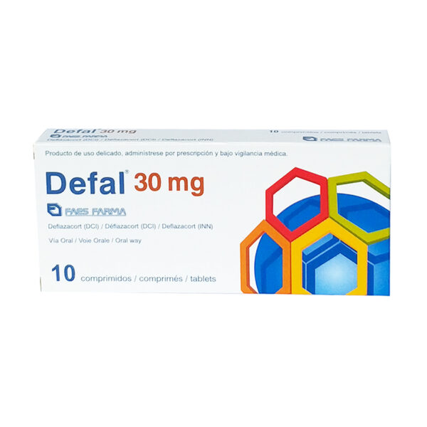 Defal 30 Mg 10 Comprimidos
