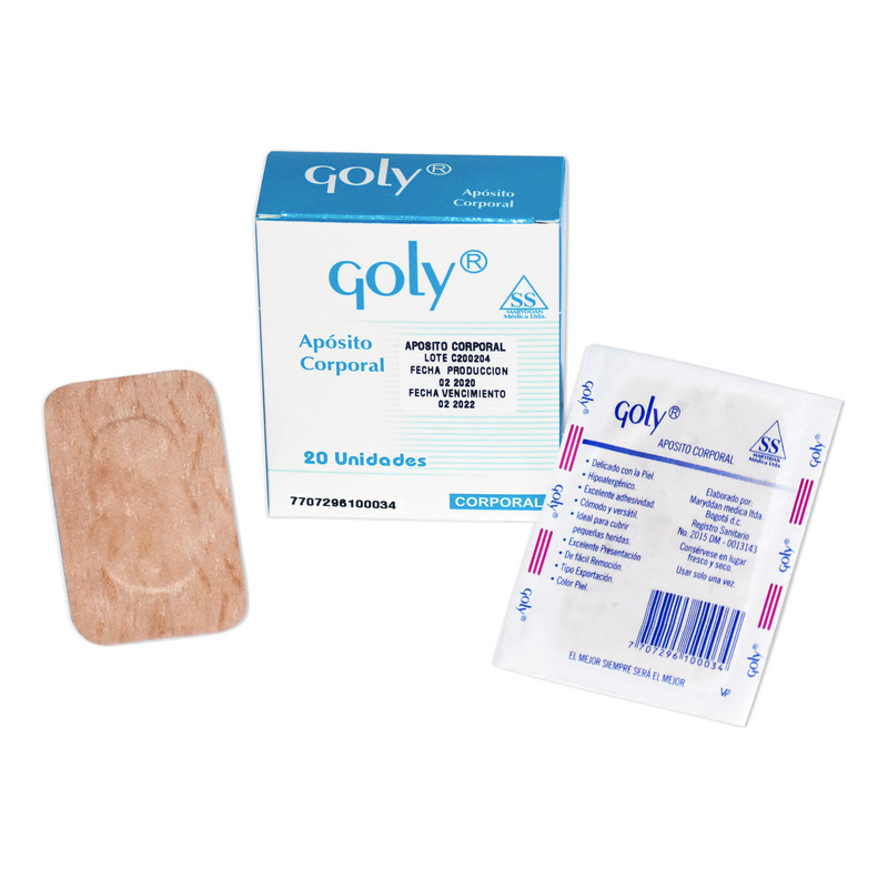 Aposito Corporal Goly 20 Unidades