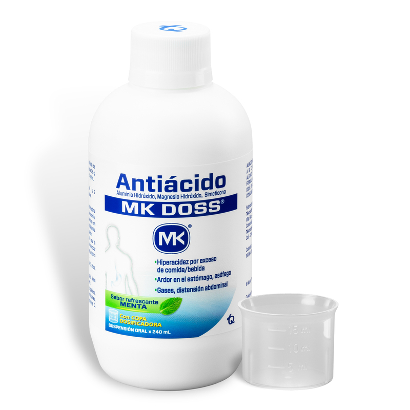 Antiacido Menta Doss 240 Ml Mk