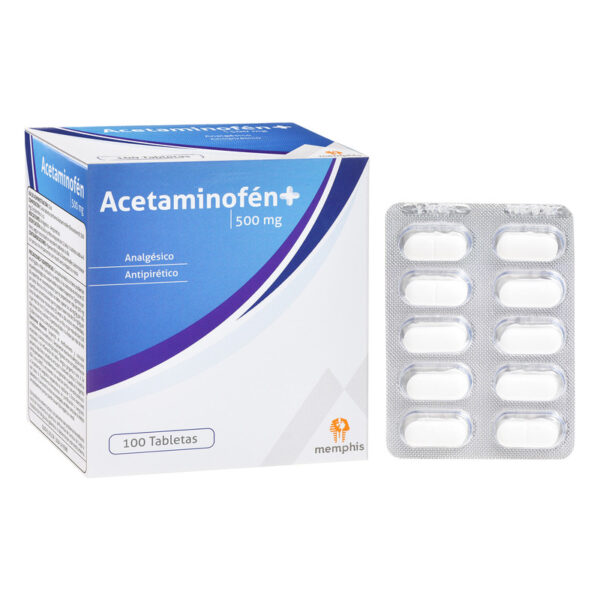 Acetaminofen 500 Mg 100 Ts Mp