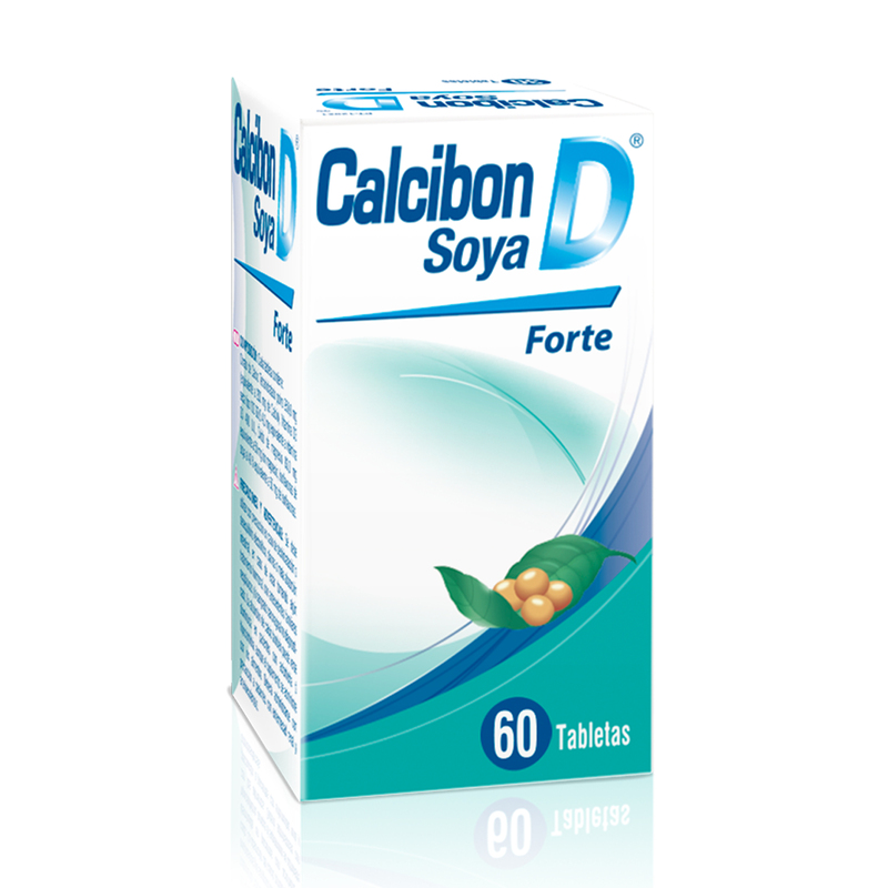 Calcibon D Soya Forte 60 Tabletas