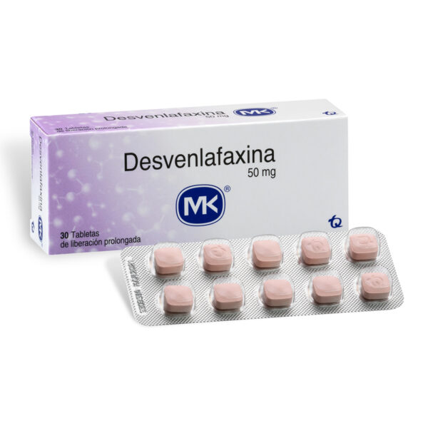 Desvenlafaxina 50 Mg 30 Tabletas Mk