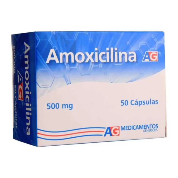 Amoxicilina 500 Mg 50 Capsulas Ag