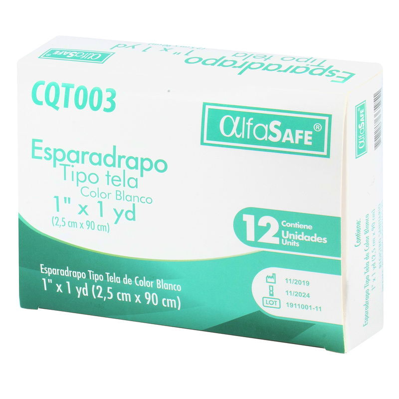 Esparadrapo Tela Blanco 2x5 Yardas