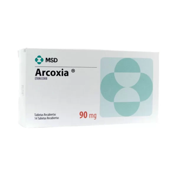 Arcoxia 90 Mg 14 Tabletas