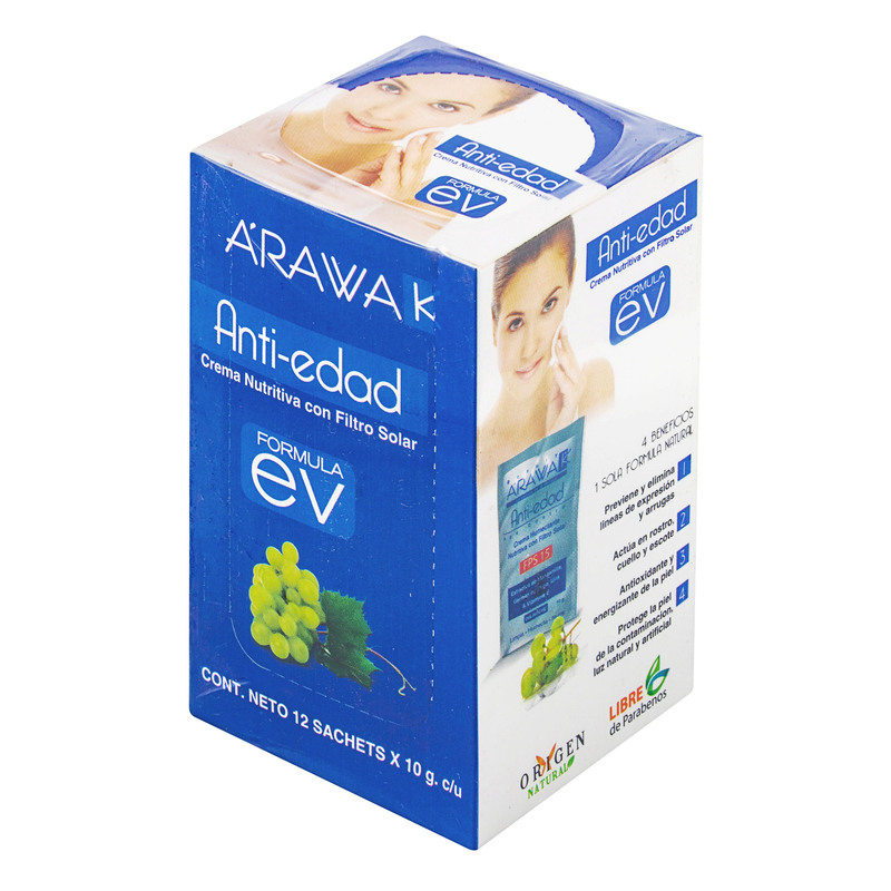 Arawak Crema Anti Edad 12 Sobres 10 Gr