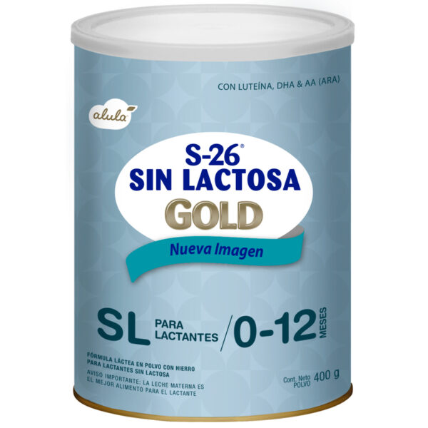 S-26 Alula Sin Lactosa Gold 400 Gr